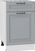 Шкаф нижний с 1-ой дверцей и ящиком Ницца Royal Н 501 | 50 см