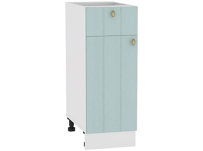 Шкаф нижний с 1-ой дверцей и ящиком Прованс Н 301 Голубой-Белый