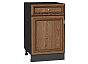 Шкаф нижний с 1-ой дверцей и ящиком Шале Brown Dreamline Graphite 816*500*480