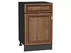Шкаф нижний с 1-ой дверцей и ящиком Шале Brown Dreamline Graphite 816*500*480
