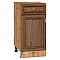 Шкаф нижний с 1-ой дверцей и ящиком Шале Brown Dreamline Дуб Вотан 816*400*478 Шкаф нижний с 1-ой дверцей и ящиком Шале Brown Dreamline Дуб Вотан 816*400*478