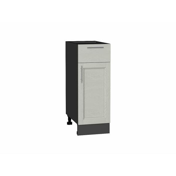 Шкаф нижний с 1-ой дверцей и ящиком Сканди Cappuccino Softwood Graphite 816*300*480