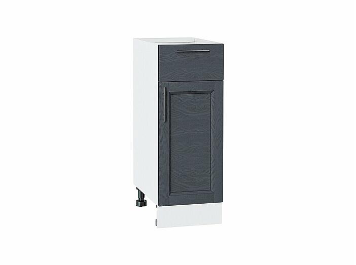 Шкаф нижний с 1-ой дверцей и ящиком Сканди Graphite Softwood Белый 816*300*480