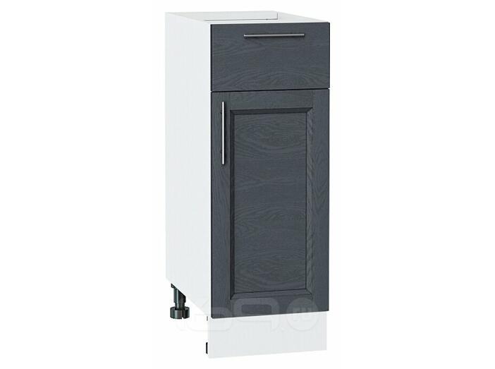 Шкаф нижний с 1-ой дверцей и ящиком Сканди Graphite Softwood Белый 816*300*480