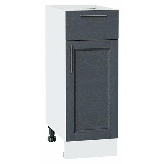 Шкаф нижний с 1-ой дверцей и ящиком Сканди Graphite Softwood Белый 816*300*480