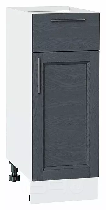 Шкаф нижний с 1-ой дверцей и ящиком Сканди Graphite Softwood Белый 816*300*480