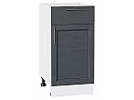 Шкаф нижний с 1-ой дверцей и ящиком Сканди Graphite Softwood Белый 816*400*480