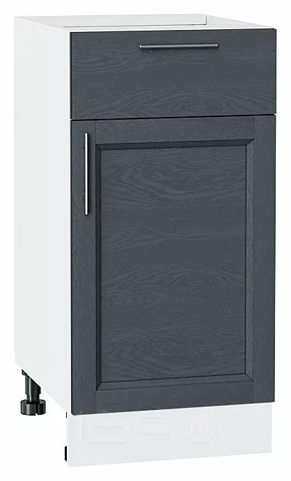 Шкаф нижний с 1-ой дверцей и ящиком Сканди Graphite Softwood Белый 816*400*480