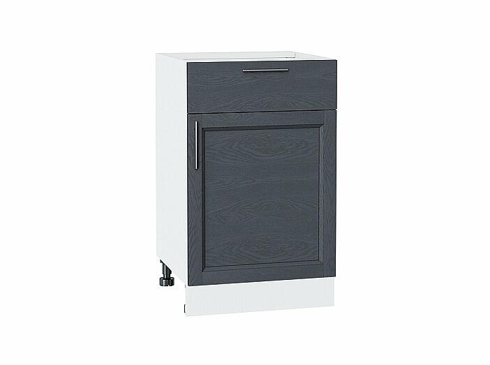 Шкаф нижний с 1-ой дверцей и ящиком Сканди Graphite Softwood Белый 816*500*480