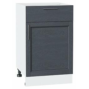Шкаф нижний с 1-ой дверцей и ящиком Сканди Graphite Softwood Белый 816*500*480