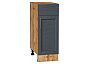 Шкаф нижний с 1-ой дверцей и ящиком Сканди Graphite Softwood Дуб Вотан 816*300*480