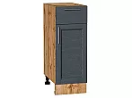Шкаф нижний с 1-ой дверцей и ящиком Сканди Graphite Softwood Дуб Вотан 816*300*480