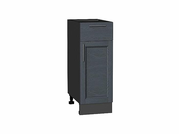 Шкаф нижний с 1-ой дверцей и ящиком Сканди Graphite Softwood Graphite 816*300*480