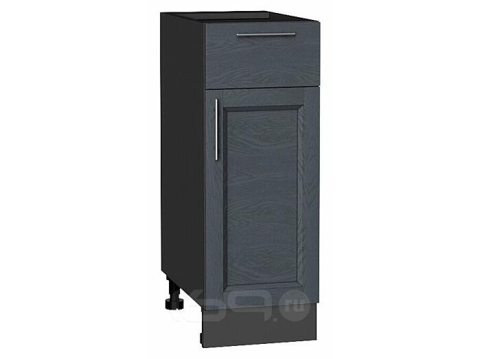 Шкаф нижний с 1-ой дверцей и ящиком Сканди Graphite Softwood Graphite 816*300*480