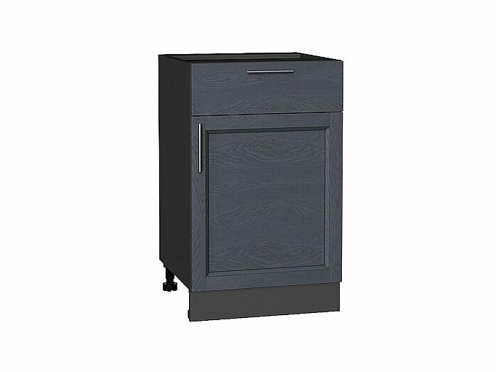 Шкаф нижний с 1-ой дверцей и ящиком Сканди Graphite Softwood Graphite 816*500*480