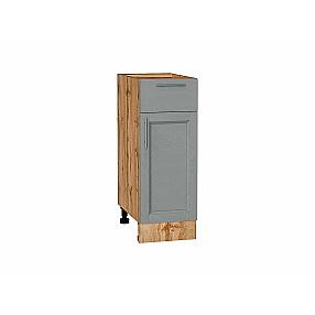 Шкаф нижний с 1-ой дверцей и ящиком Сканди Grey Softwood Дуб Вотан 816*300*480