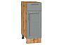 Шкаф нижний с 1-ой дверцей и ящиком Сканди Grey Softwood Дуб Вотан 816*300*480