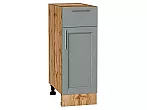 Шкаф нижний с 1-ой дверцей и ящиком Сканди Grey Softwood Дуб Вотан 816*300*480