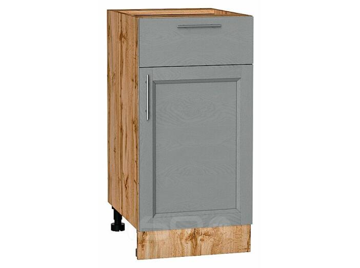 Шкаф нижний с 1-ой дверцей и ящиком Сканди Grey Softwood Дуб Вотан 816*400*480