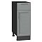 Шкаф нижний с 1-ой дверцей и ящиком Сканди Grey Softwood Graphite 816*300*480 Шкаф нижний с 1-ой дверцей и ящиком Сканди Grey Softwood Graphite 816*300*480