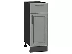 Шкаф нижний с 1-ой дверцей и ящиком Сканди Grey Softwood Graphite 816*300*480