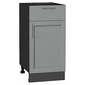 Шкаф нижний с 1-ой дверцей и ящиком Сканди Grey Softwood Graphite 816*400*480