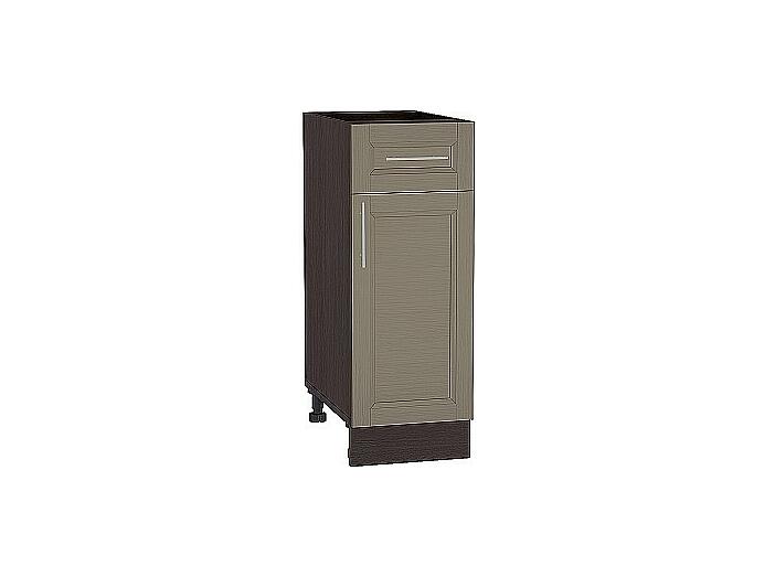 Шкаф нижний с 1-ой дверцей и ящиком Сканди Н 301 Cappuccino Wood-Венге