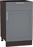 Шкаф нижний с 1-ой дверцей и ящиком Сканди Н 501 | 50 см