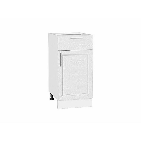 Шкаф нижний с 1-ой дверцей и ящиком Сканди White Softwood/Белый 816*400*480