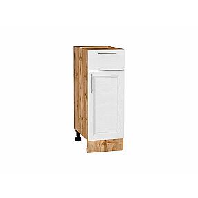 Шкаф нижний с 1-ой дверцей и ящиком Сканди White Softwood Дуб Вотан 816*300*480