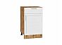 Шкаф нижний с 1-ой дверцей и ящиком Сканди White Softwood Дуб Вотан 816*500*480