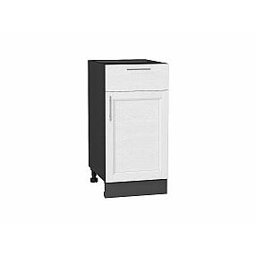 Шкаф нижний с 1-ой дверцей и ящиком Сканди White Softwood Graphite
