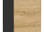 Шкаф нижний с 1-ой дверцей и ящиком Терра Ель Карпатская Graphite 816*300*478