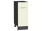 Шкаф нижний с 1-ой дверцей и ящиком Терра Ваниль софт Graphite 816*300*478
