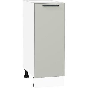 Шкаф нижний с 1-ой дверцей Лайт Special Grey/Белый 816*300*478