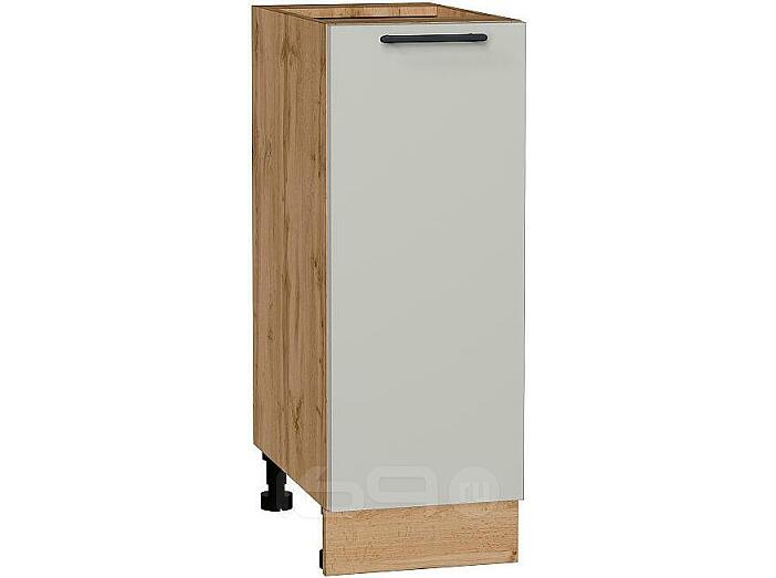 Шкаф нижний с 1-ой дверцей Лайт Special Grey/Дуб Вотан 816*300*478