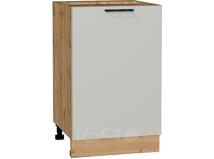 Шкаф нижний с 1-ой дверцей Лайт Special Grey/Дуб Вотан 816*500*478