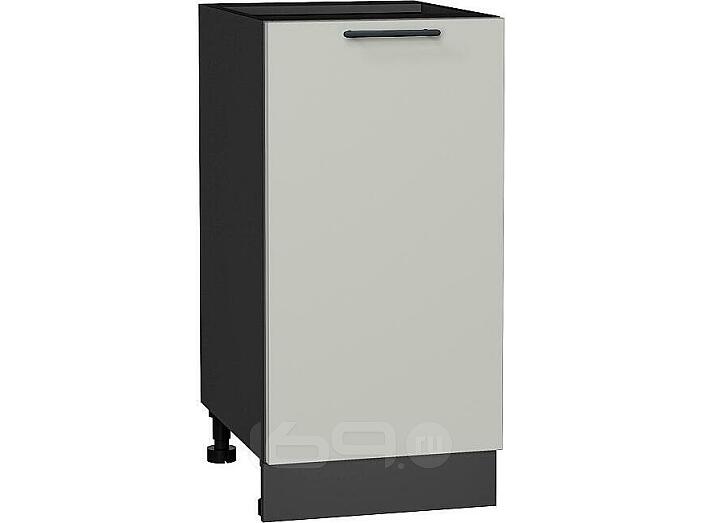 Шкаф нижний с 1-ой дверцей Лайт Special Grey/Graphite 816*400*478