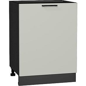 Шкаф нижний с 1-ой дверцей Лайт Special Grey/Graphite 816*600*478