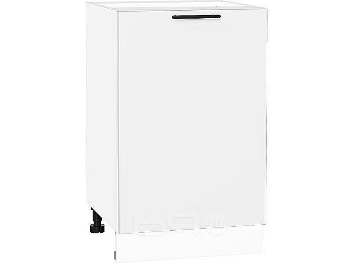 Шкаф нижний с 1-ой дверцей Лайт Special White/Белый 816*500*478