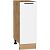 Шкаф нижний с 1-ой дверцей Лайт Special White/Дуб Вотан 816*300*478