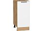 Шкаф нижний с 1-ой дверцей Лайт Special White/Дуб Вотан 816*350*478