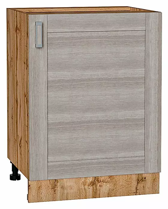 Шкаф нижний с 1-ой дверцей Лофт Cappuccino Veralinga Дуб Вотан 816*600*480