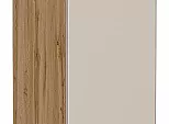 Шкаф нижний с 1-ой дверцей Лофт Cream Silk/Дуб Вотан 816*200*480