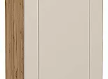 Шкаф нижний с 1-ой дверцей Лофт Cream Silk/Дуб Вотан 816*450*480