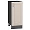 Шкаф нижний с 1-ой дверцей Лофт Cream Silk/Graphite 816*350*480
