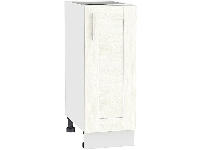 Шкаф нижний с 1-ой дверцей Лофт Н 300 Nordic Oak-Белый