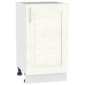 Шкаф нижний с 1-ой дверцей Лофт Н 450 Nordic Oak-Белый