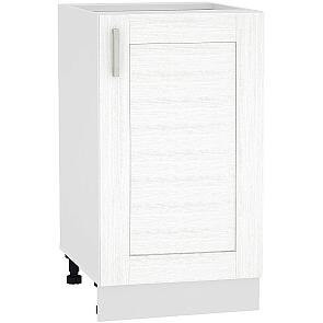 Шкаф нижний с 1-ой дверцей Лофт Н 450 Snow Veralinga-Белый