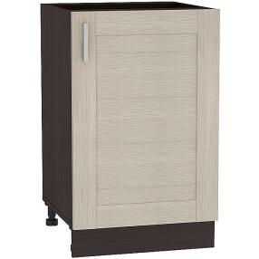 Шкаф нижний с 1-ой дверцей Лофт Н 500 Cappuccino Veralinga-Венге